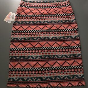 SOLD - NWT Lularoe Cassie Geo Pencil Skirt Size L